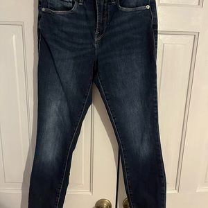Good American good legs crop jeans size 2/26